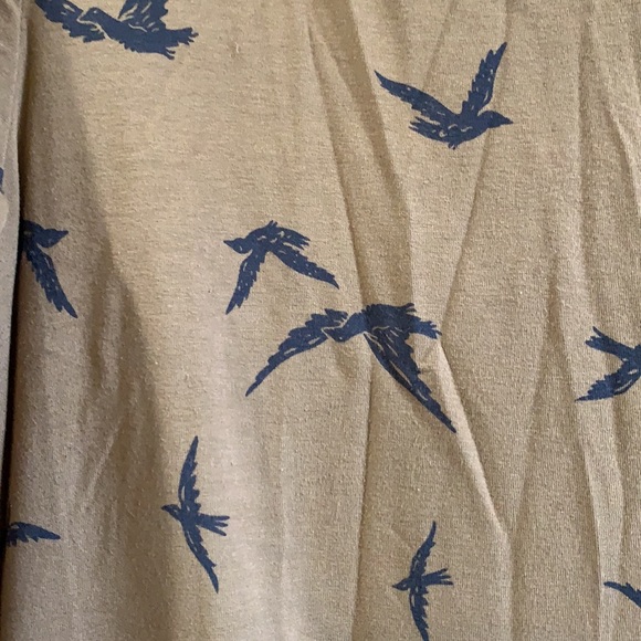 Boden Bird Print Tunic Fall Dress - Size (US) 16R - Picture 2 of 6